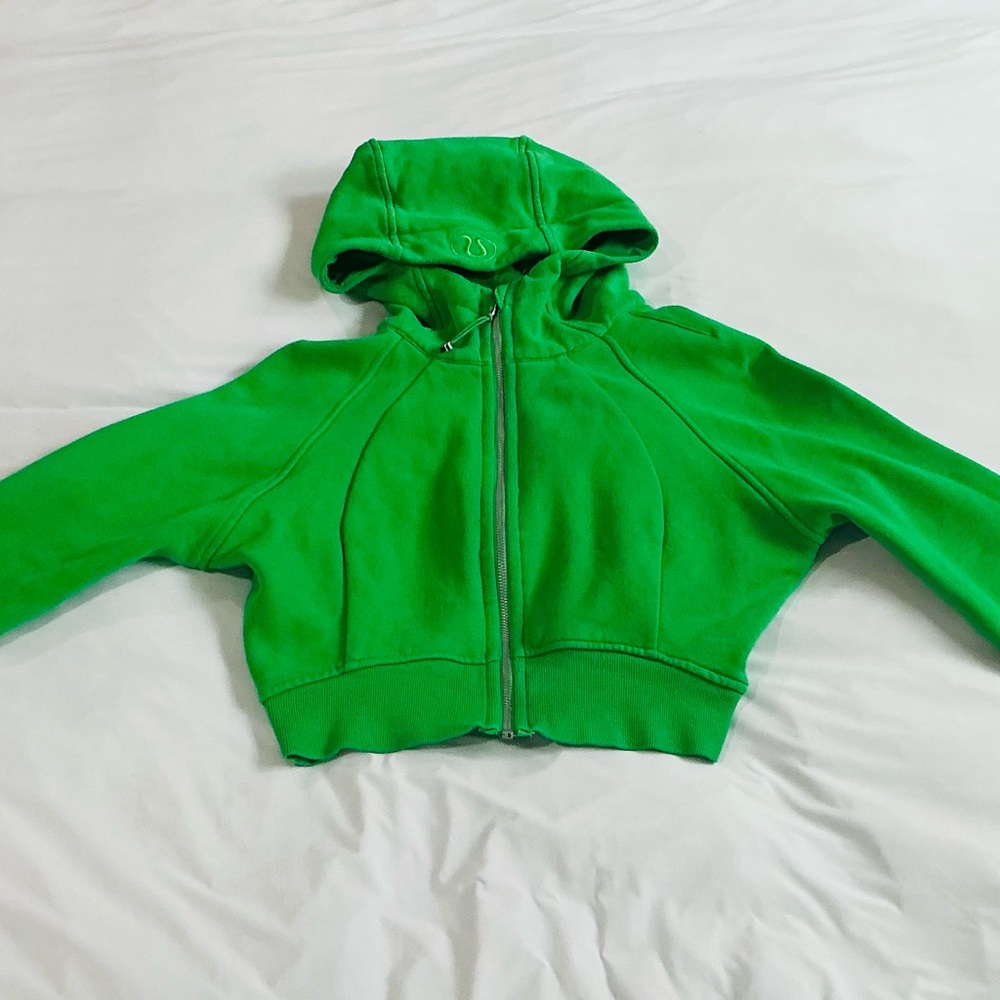 lululemon athletica Vibrant Green Kids Hoodie